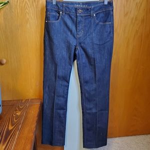 Women's 0 Long White House Black Market The Trouser Jeans